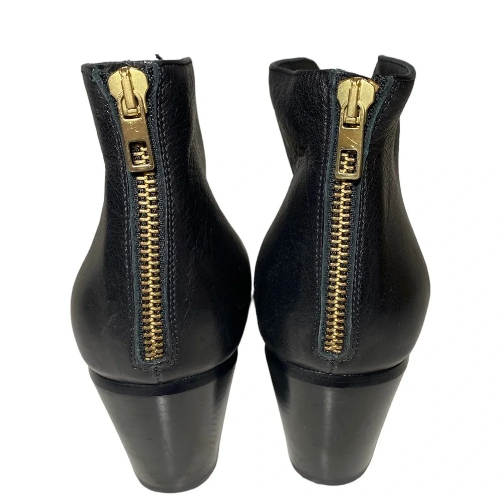 Vince Havana Notch Leather Bootie